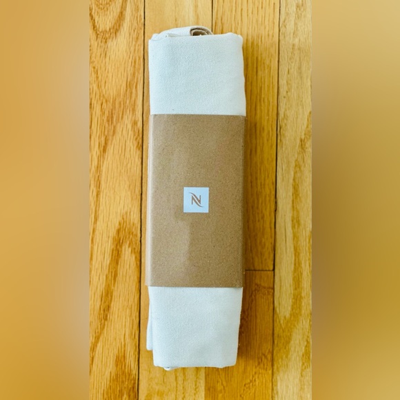 Nespresso Handbags - Nespresso Upcycled Canvas Tote Bag Cream-Colored NWT